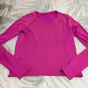 Lululemon Women's Pink Long Sleeve Top